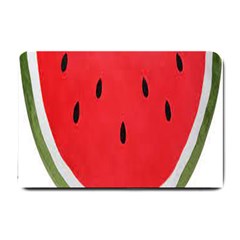 Watermelon Pillow Fluffy Small Doormat  by artworkshop