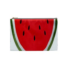 Watermelon Pillow Fluffy Cosmetic Bag (medium)