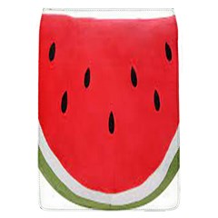 Watermelon Pillow Fluffy Removable Flap Cover (l) by artworkshop