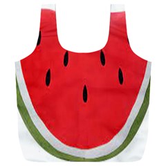 Watermelon Pillow Fluffy Full Print Recycle Bag (xxl) by artworkshop