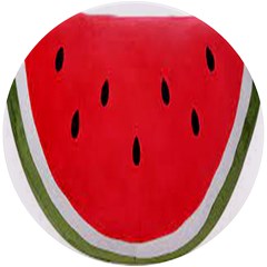 Watermelon Pillow Fluffy Uv Print Round Tile Coaster