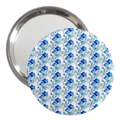 Flowers Pattern 3  Handbag Mirrors by Sparkle