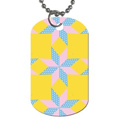 Geometry Dog Tag (two Sides)