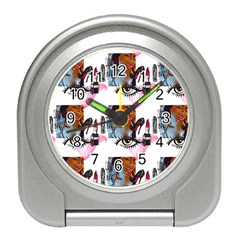 Modern Art Travel Alarm Clock by Sparkle