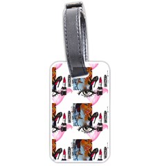 Modern Art Luggage Tag (one Side) by Sparkle
