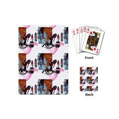 Modern Art Playing Cards Single Design (mini) by Sparkle