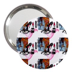 Modern Art 3  Handbag Mirrors by Sparkle