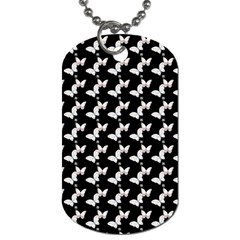 Butterfly Dog Tag (two Sides)