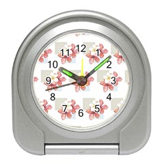 Floral Travel Alarm Clock by Sparkle