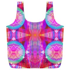 Pink Diamond Full Print Recycle Bag (xxxl) by Thespacecampers