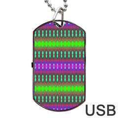 Alienate Me Dog Tag Usb Flash (one Side) by Thespacecampers