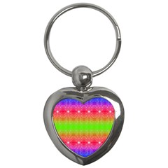 Angelic Pride Key Chain (heart) by Thespacecampers