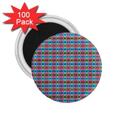 Dots On Dots 2 25  Magnets (100 Pack)  by Thespacecampers