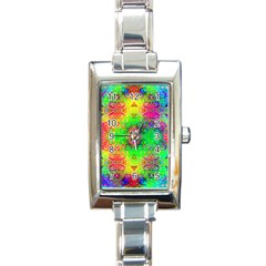 Higher Love Rectangle Italian Charm Watch by Thespacecampers