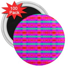 Love Burst 3  Magnets (100 Pack) by Thespacecampers