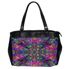 Mind Bender Oversize Office Handbag (2 Sides) by Thespacecampers