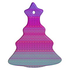 Pink Paradise Ornament (christmas Tree)  by Thespacecampers