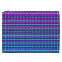 Purple Wubz Cosmetic Bag (xxl) by Thespacecampers