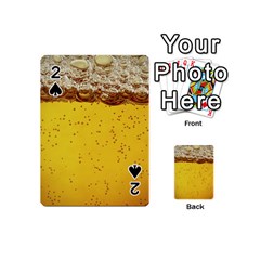 Beer-bubbles-jeremy-hudson Playing Cards 54 Designs (mini) by nate14shop