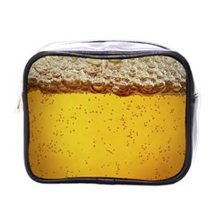 Beer-bubbles-jeremy-hudson Mini Toiletries Bag (one Side) by nate14shop