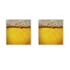 Beer-bubbles-jeremy-hudson Cufflinks (square)