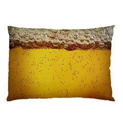 Beer-bubbles-jeremy-hudson Pillow Case (two Sides) by nate14shop