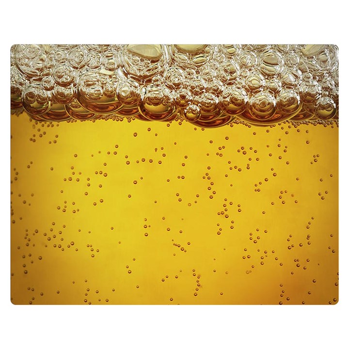 Beer-bubbles-jeremy-hudson Double Sided Flano Blanket (Medium) 