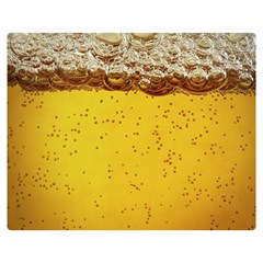 Beer-bubbles-jeremy-hudson Double Sided Flano Blanket (medium)  by nate14shop