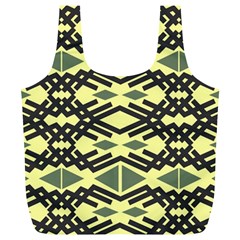 Abstract Pattern Geometric Backgrounds Full Print Recycle Bag (xl) by Eskimos