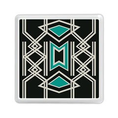 Abstract Pattern Geometric Backgrounds  Memory Card Reader (square) by Eskimos