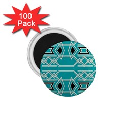 Abstract Pattern Geometric Backgrounds  1 75  Magnets (100 Pack)  by Eskimos