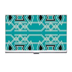 Abstract Pattern Geometric Backgrounds  Business Card Holder by Eskimos