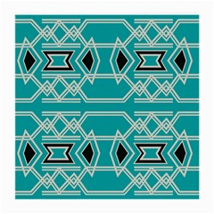 Abstract Pattern Geometric Backgrounds  Medium Glasses Cloth (2 Sides) by Eskimos