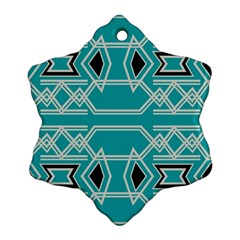 Abstract Pattern Geometric Backgrounds  Ornament (snowflake) by Eskimos