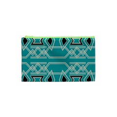 Abstract Pattern Geometric Backgrounds  Cosmetic Bag (xs) by Eskimos