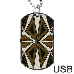 Sp 1589 Dog Tag Usb Flash (one Side) by Eskimos