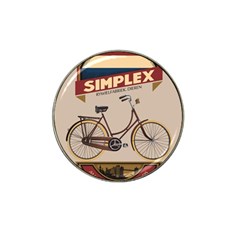 Simplex Bike 001 Design By Trijava Hat Clip Ball Marker (4 Pack) by nate14shop