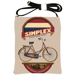 Simplex Bike 001 Design By Trijava Shoulder Sling Bag by nate14shop