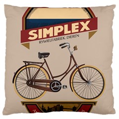 Simplex Bike 001 Design By Trijava Standard Flano Cushion Case (two Sides) by nate14shop