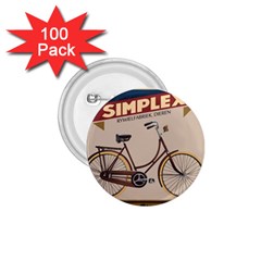 Simplex Bike 001 Design By Trijava 1 75  Buttons (100 Pack)  by nate14shop