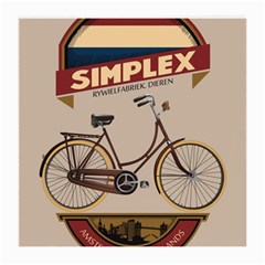 Simplex Bike 001 Design By Trijava Medium Glasses Cloth (2 Sides) by nate14shop