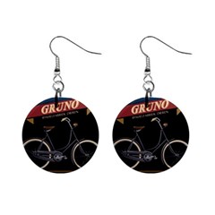 Gruno Bike 002 By Trijava Printing Mini Button Earrings by nate14shop