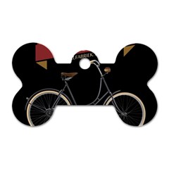 Gruno Bike 002 By Trijava Printing Dog Tag Bone (two Sides) by nate14shop