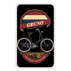 Gruno Bike 002 by Trijava Printing Memory Card Reader (Rectangular)