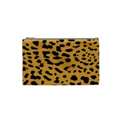 Animal Print - Leopard Jaguar Dots Cosmetic Bag (small) by ConteMonfrey