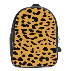 Animal Print - Leopard Jaguar Dots School Bag (large) by ConteMonfrey