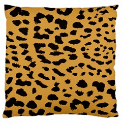 Animal Print - Leopard Jaguar Dots Large Cushion Case (one Side) by ConteMonfrey