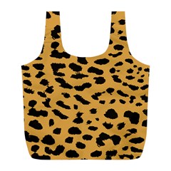 Animal Print - Leopard Jaguar Dots Full Print Recycle Bag (l) by ConteMonfrey