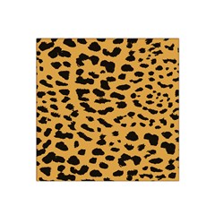 Animal Print - Leopard Jaguar Dots Satin Bandana Scarf 22  X 22  by ConteMonfrey