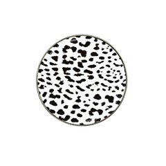 Black And White Leopard Dots Jaguar Hat Clip Ball Marker by ConteMonfrey